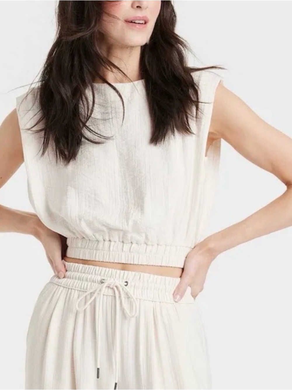 NWT A New Day Cream Top